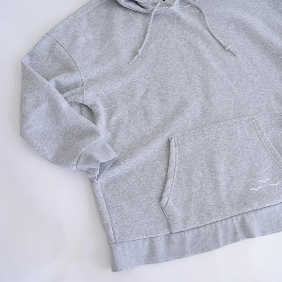 Lazy Pants Long Sleeve Hoodie/ Bunny Hug with Kangaroo Pocket Grey ~size Large - Picture 11 of 15